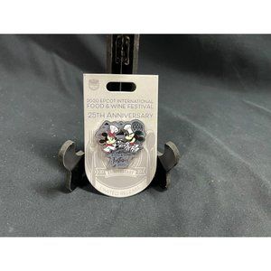 Disneyworld Epcot 2020 Food and Wine Festival Pin Mickey Minnie NIP